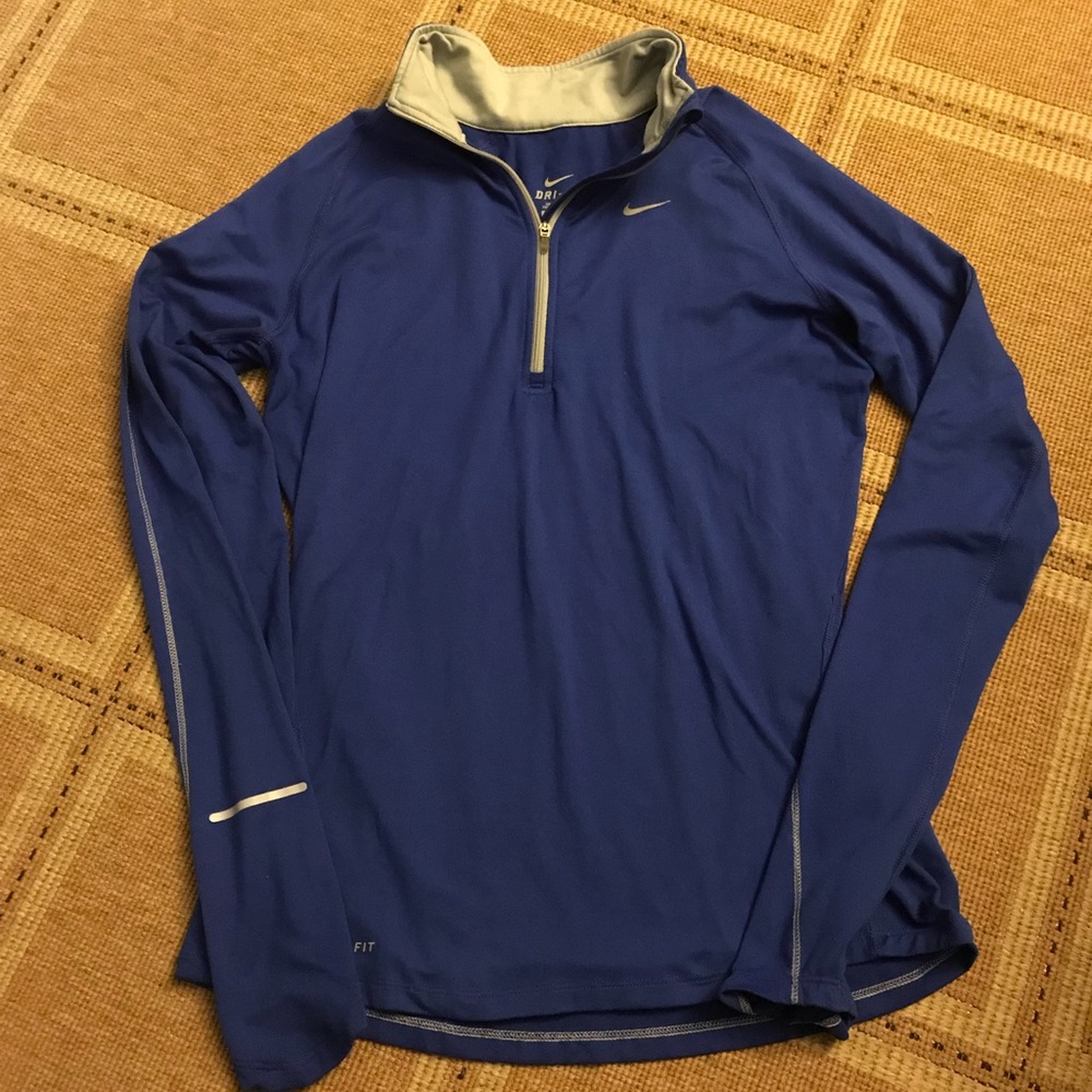 Nike Dri-Fit Workout Sweater 1/4 Zip sweater Sz S
